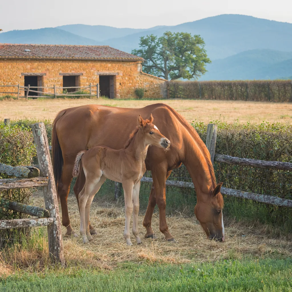 Élevage de chevaux, Élevage Po'Neys des Dombes, Sainte-Olive
